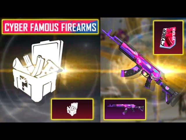 Cyber Famous Firearms Crate Opening Pubg | Famous Firearms Crate Opening | Cyber Week Crate Opening