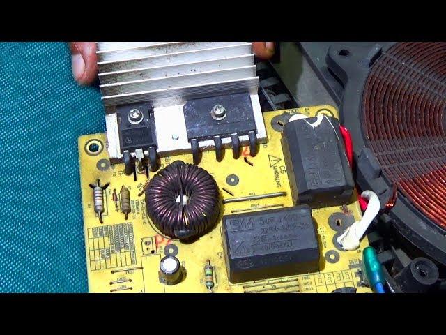 How To Repair Power Problem Of Bajaj Induction Cooker (Step By Step) - English Tutorial