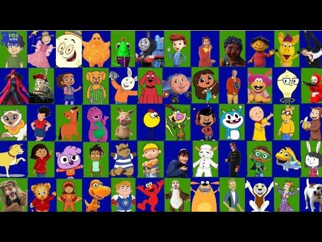 PBS Kids 30th Anniversary Homage