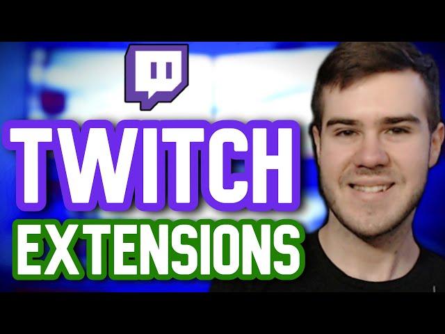 How To Use Twitch Extensions & Panels  (EASY TUTORIAL)