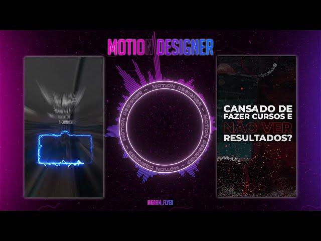 Storys Animado Para Caixinhas de Perguntas e MarketingDigital Para IG After Effects Motion Flyer