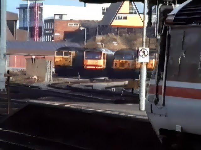 Traction at Leicester Station over the years