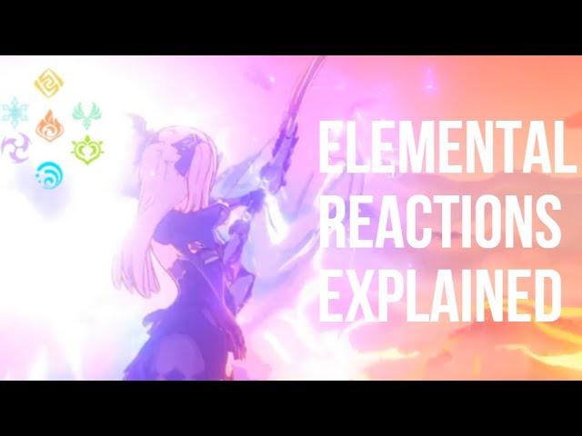 Genshin Impact: All Elements and Reactions! EXPLAINED