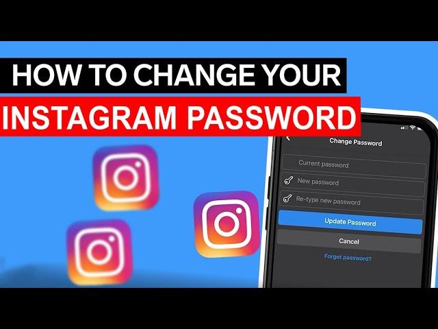 How To Change Your Instagram Password (2024 New Update)