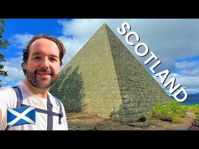 I visit the SCOTTISH PYRAMID!