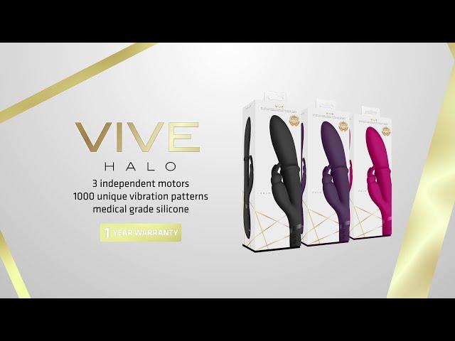 VIVE HALO. A Luxury Vibrator Range by SHOTS. Order Now.