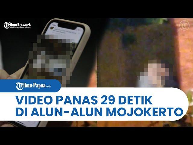 Video Panas 29 Detik Pasangan Remaja Viral di Medsos, Diduga Dilakukan di Alun-alun Mojokerto