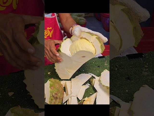 Giant Durian Fruits Cutting Skills - Thai Street Food #shorts