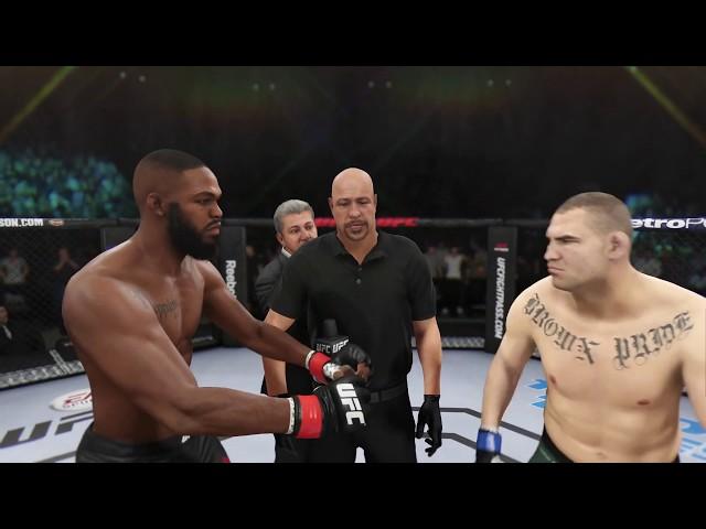 Jon Jones vs. Cain Velasquez (EA Sports UFC 3) - CPU vs. CPU - Crazy UFC 