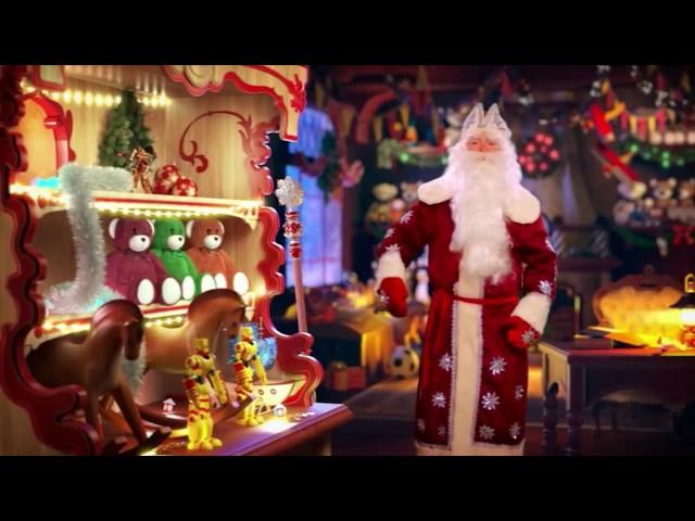 Full video of Santa Claus for Philipp and Fedor. Workshop of Santa Claus