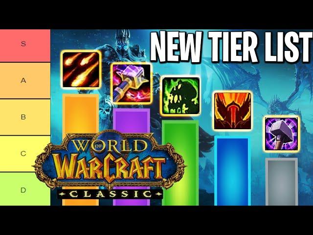 WOW Classic Tier List DPS | What Is The Highest DAMAGE SPEC? (Classic WOW Tier List)