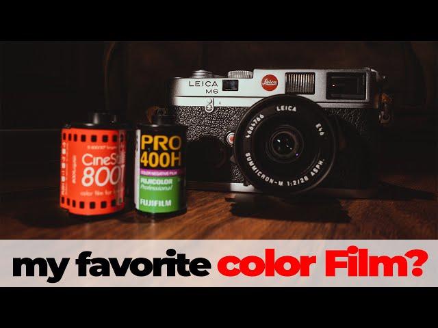 What is my favorite color film and most dangerous street photography situations?