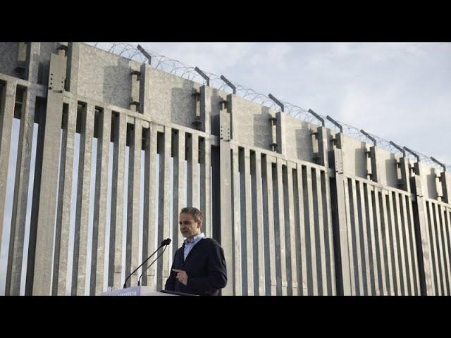 Греция построила стену для защиты от мигрантов