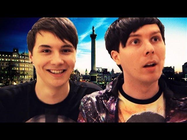 A Day in the Life of Dan and Phil in London!