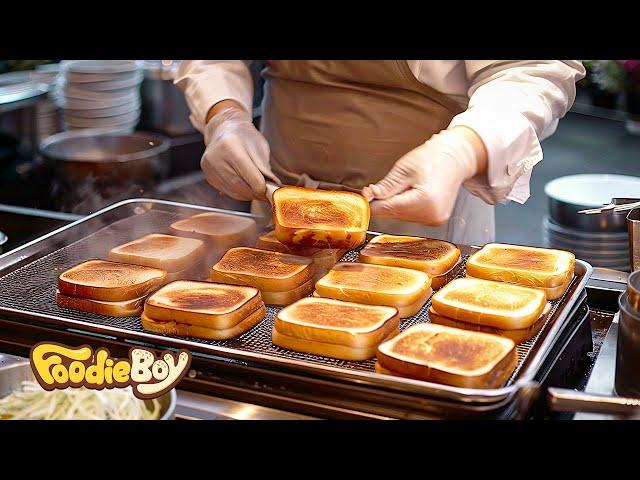 Korean Street Food Compilation | Ramen,Tteokbokki,Fried food,Gimbap,Toast