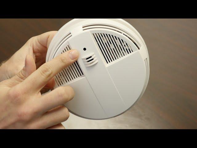 Smoke Detector IP Hidden Camera W/ DVR - Live View Series from GadgetsAndGear.com