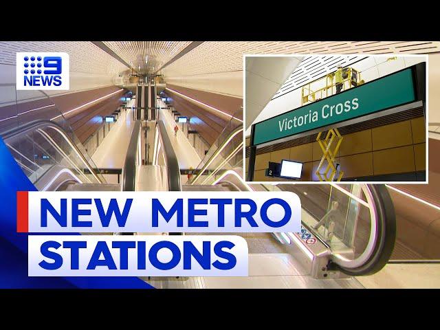 Sydney’s new Metro lines close to completion | 9 News Australia