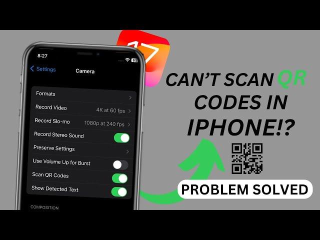 How To Fix Cant Scan Qr Codes On iPhone After iOS Update