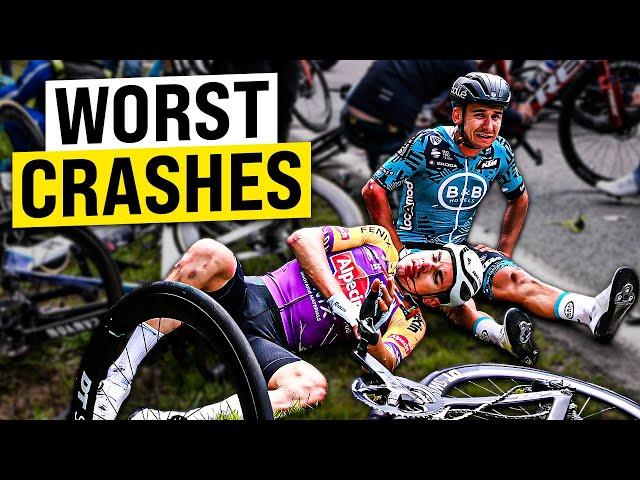 TOUR DE FRANCE CRASHES - Top 10 Worst Cycling Crashes EVER!