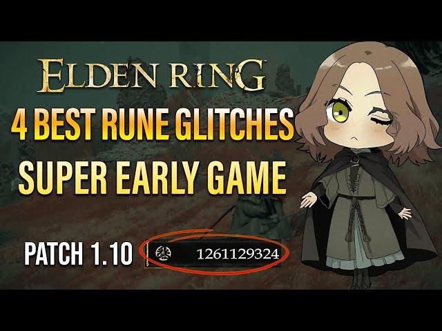Elden Ring Rune Farm | Best Early Game Rune Glitches After Patch 1.10! 500K Per Min!