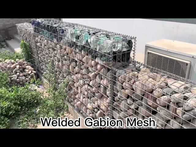 YESON Garden Store Fence---Gabion stone fence for your garden