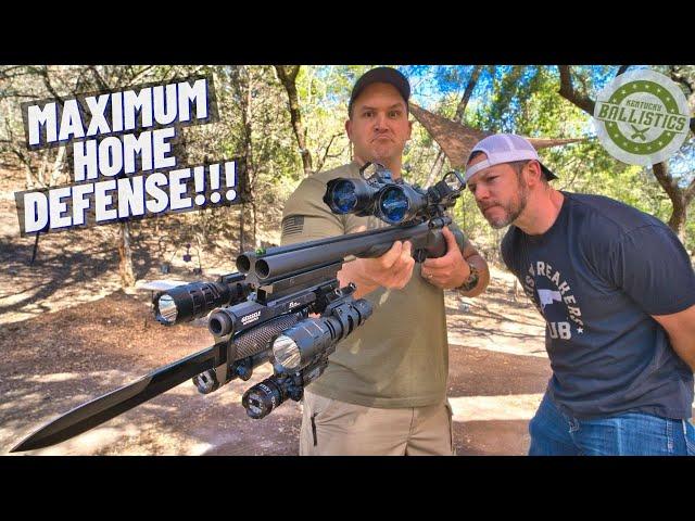 THE ULTIMATE HOME DEFENSE SHOTGUN  (ft. Demo Ranch)