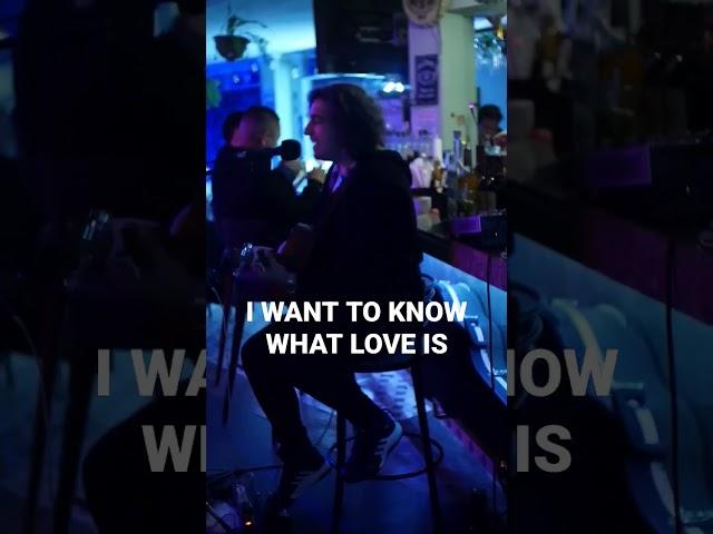 I Want to Know What Love Is - Foreigner Cover - Pedro Reyna