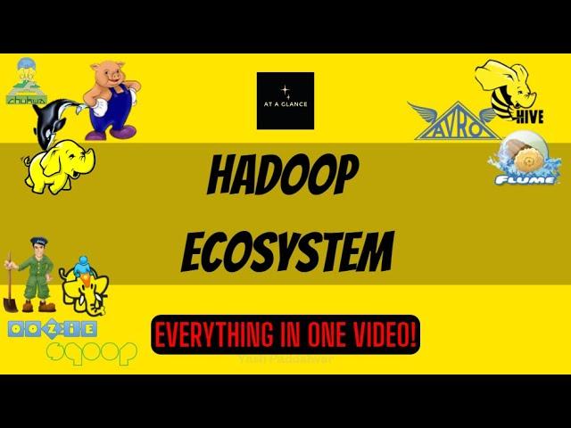 Hadoop Ecosystem | At A Glance! | #hadoop #ecosystem #hdfs #mapreduce #yarn #pig #oozie #zookeepers