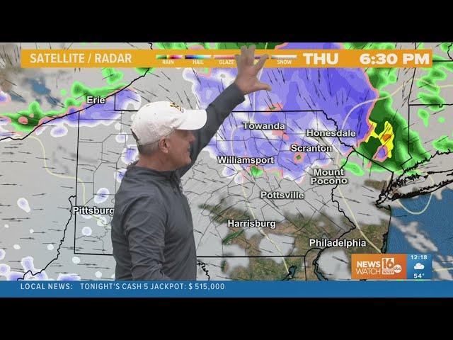 The latest snow timing and totals for Thursday into Friday | Stormtracker 16 Weather Impact Alert