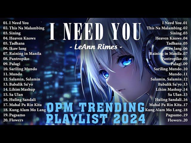 I Need You, This Na Malambing (Lyrics)  Best OPM Tagalog Love Songs | OPM Tagalog Top Songs 2024