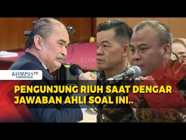 Momen Pengunjung Sidang Riuh Dengar Jawaban Ahli ke Pihak Polda Jabar