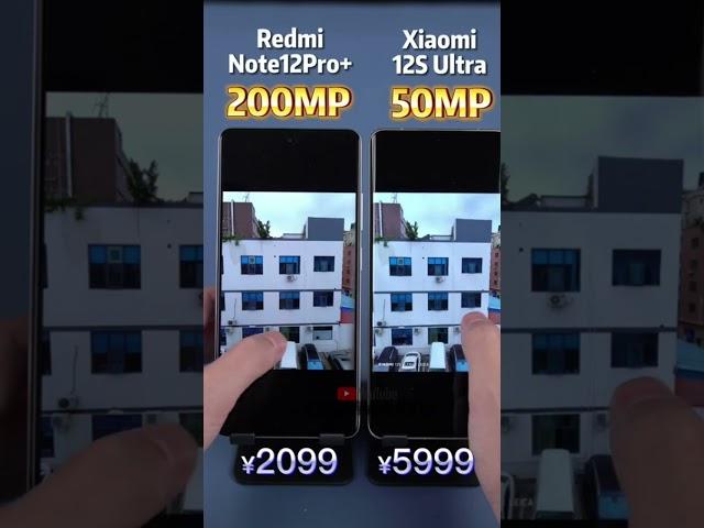 Redmi Note 12 Pro Plus Vs Xiaomi 12S Ultra  Zoom Test  #shorts #viral