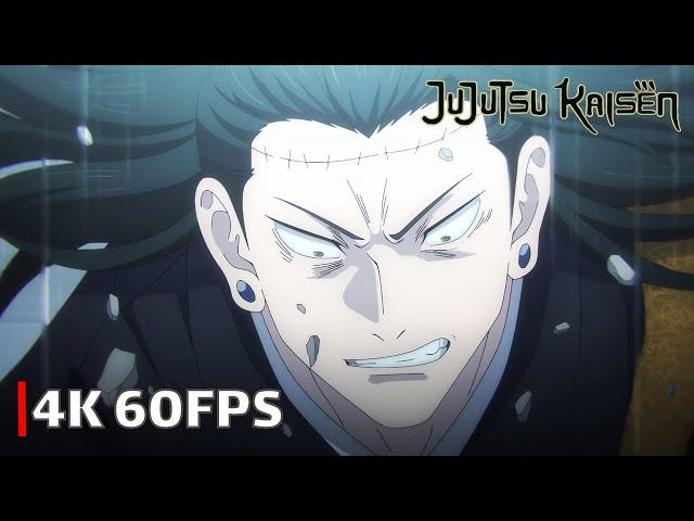 Gojo's Gravitational Force in Prison Realm | Jujutsu Kaisen Season 2 Episode 10 | 4K 60FPS | Eng Sub