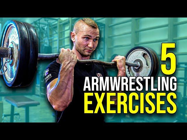 Arm Wrestling Training: The 5 Exercises You Can’t Skip