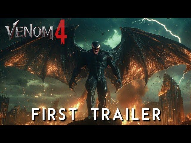 VENOM 4: KING IN BLACK - FIRST TRAILER (2025) | Tom Hardy, Tom Holland (4k)