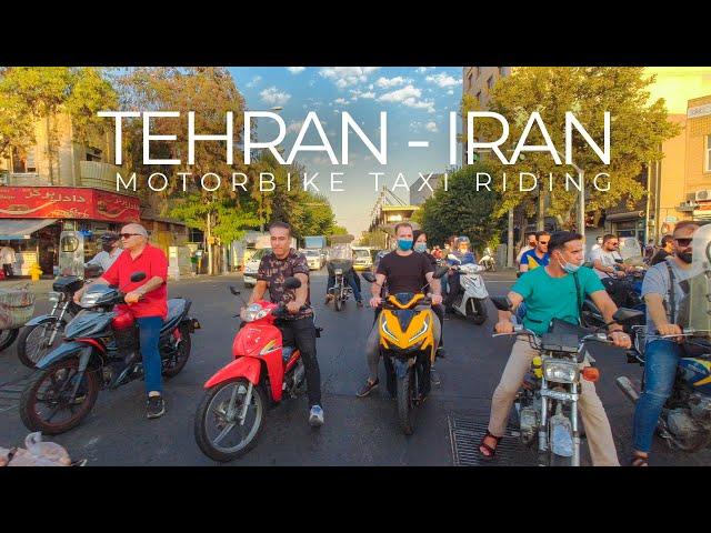 TEHRAN 2021 - City Tour with Motorcycle Taxi Service / تهران