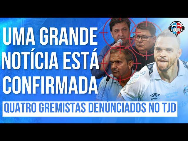 ️ Diário do Grêmio KTO: Grande notícia se confirma | Renovação de Braithwaite | Denúncias no TJD