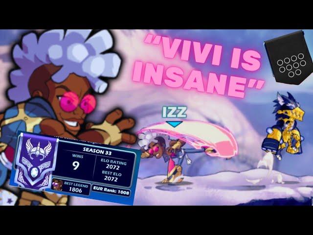 I Did My Placement Games on Vivi-(Brawlhalla Ranked)