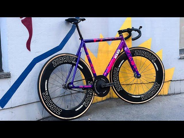 MASH AC4 Blacklight Purple - FixedGear Dream Build | Fixie Corner