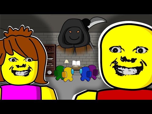 AMONG US vs. WEIRD STRICT DAD ROBLOX CHAPTER 2 || kiwis ANIMATION