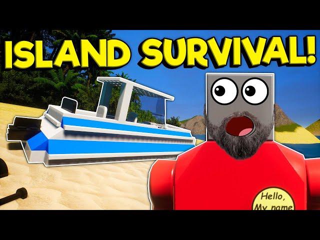 Spycakes & I Got Stuck On a Lego Island! - Brick Rigs Mod Update Gameplay Multiplayer