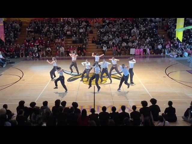 "Small Hip-Hop" group at Performing Arts Rally