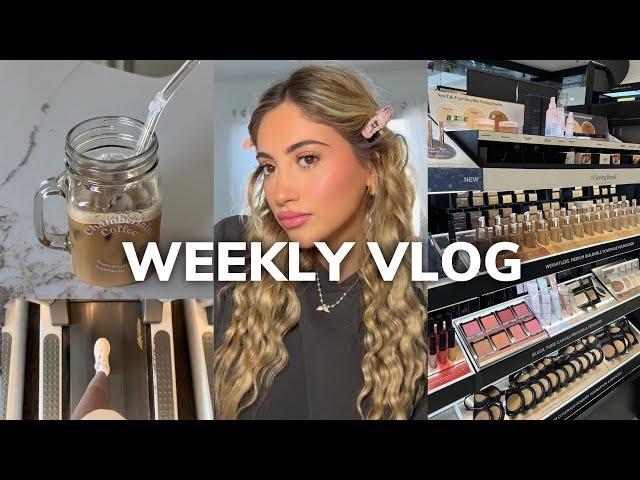 WEEKLY VLOG  getting my life together, working out, grocery shopping & cooking!!