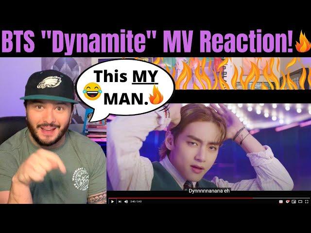 BTS - "Dynamite" MV Reaction! (V is Mine)