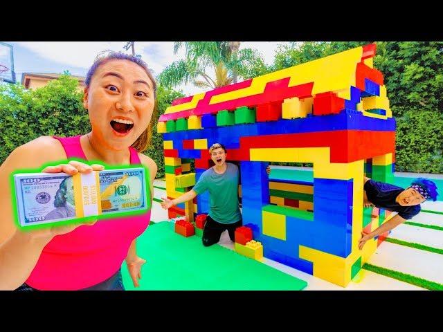 LAST TO LEAVE THE LEGO HOUSE WINS $10,000