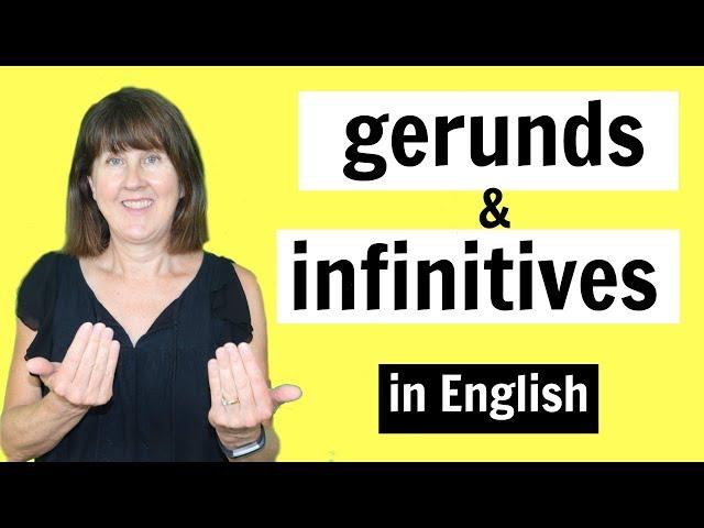 Gerunds and Infinitives in English |  grammar lesson