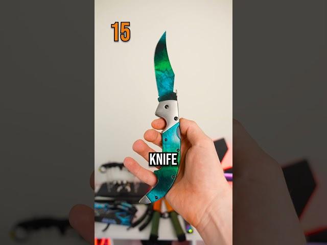 EVERY IRL CS2 KNIFE SKIN I HAVE!!