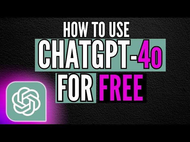 How To Get ChatGPT-4o for FREE (Quick Tutorial)