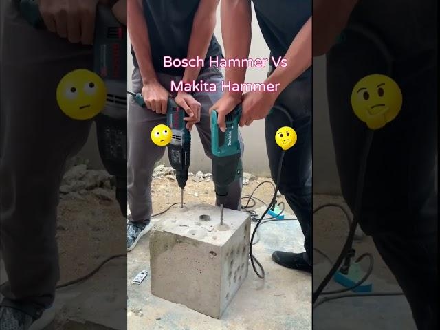 Bosch Vs Makita Hammer drills #shorts# #MrRam Hack Teck#