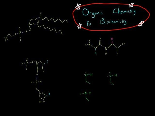 The only 2 organic chemistry reaction mechanisms you need to know to do ALL OF MCAT BIOCHEMISTRY!!